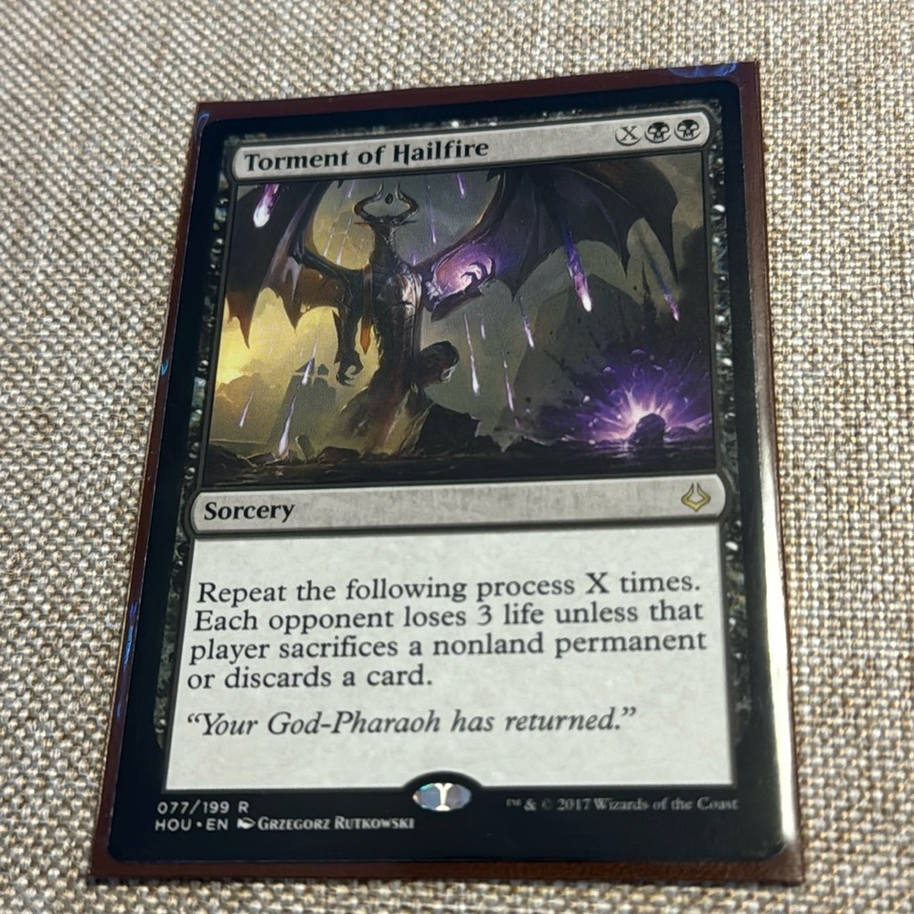 MTG Magic the Gathering Torment of Hailfire- Hour of Devastation